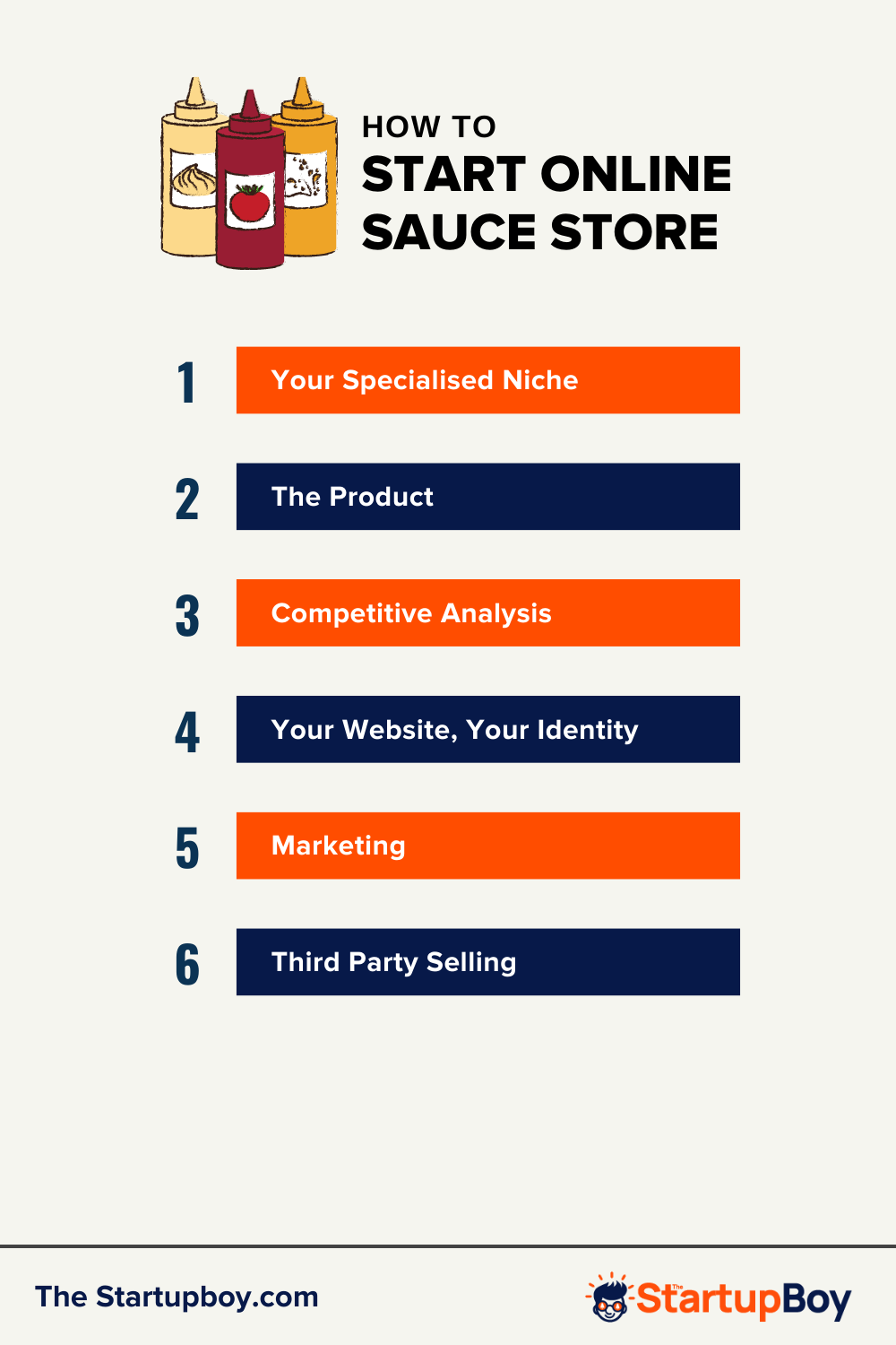 How To Start Online Sauce Store