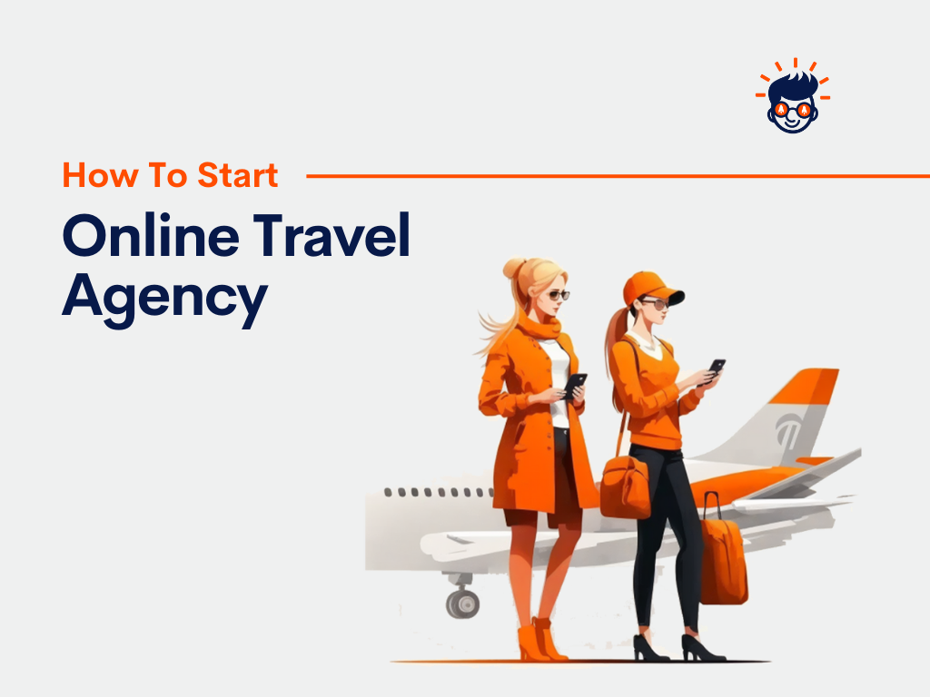 start travel agency online