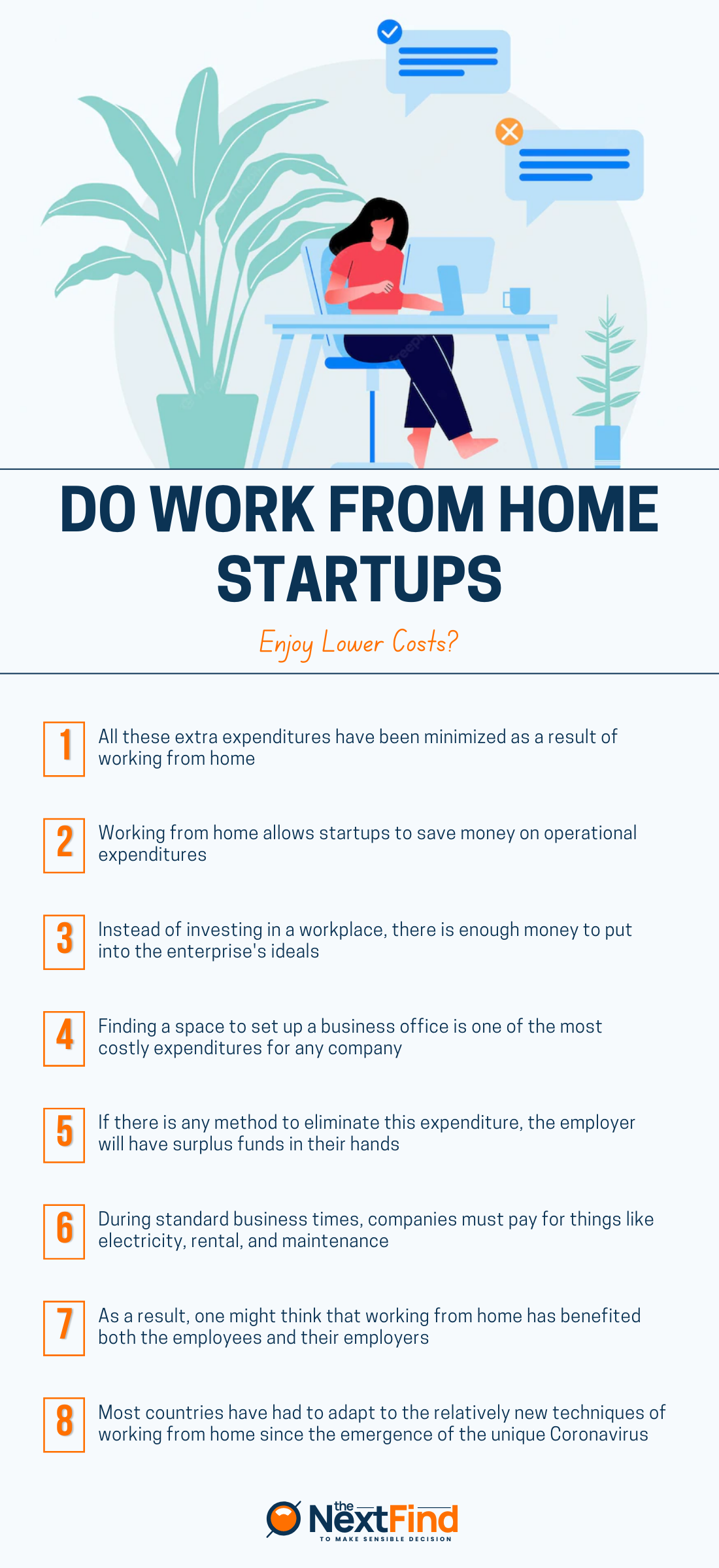 do work from home startups enjoy lower costs