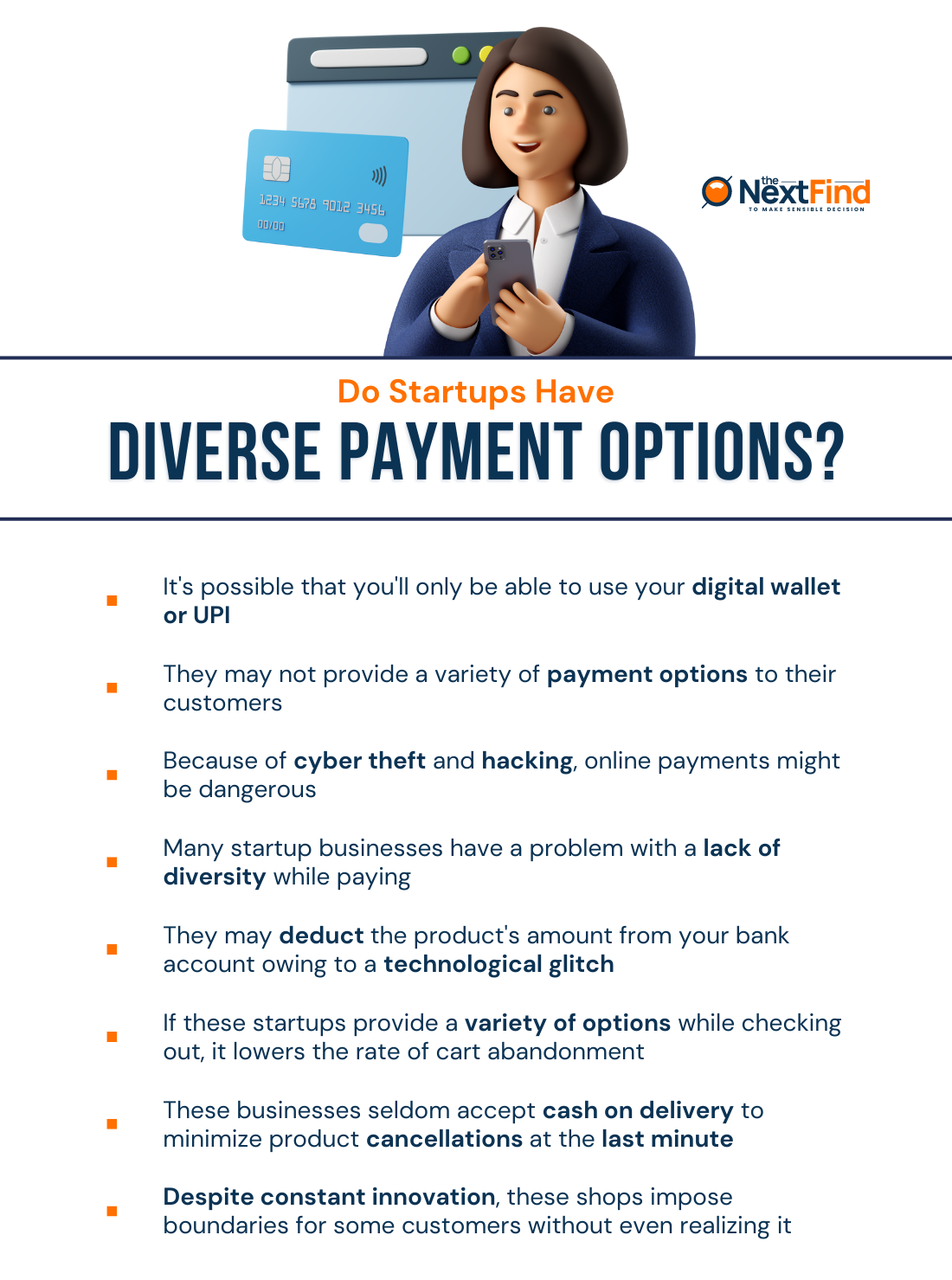 Do Startups Have Diverse Payment Options