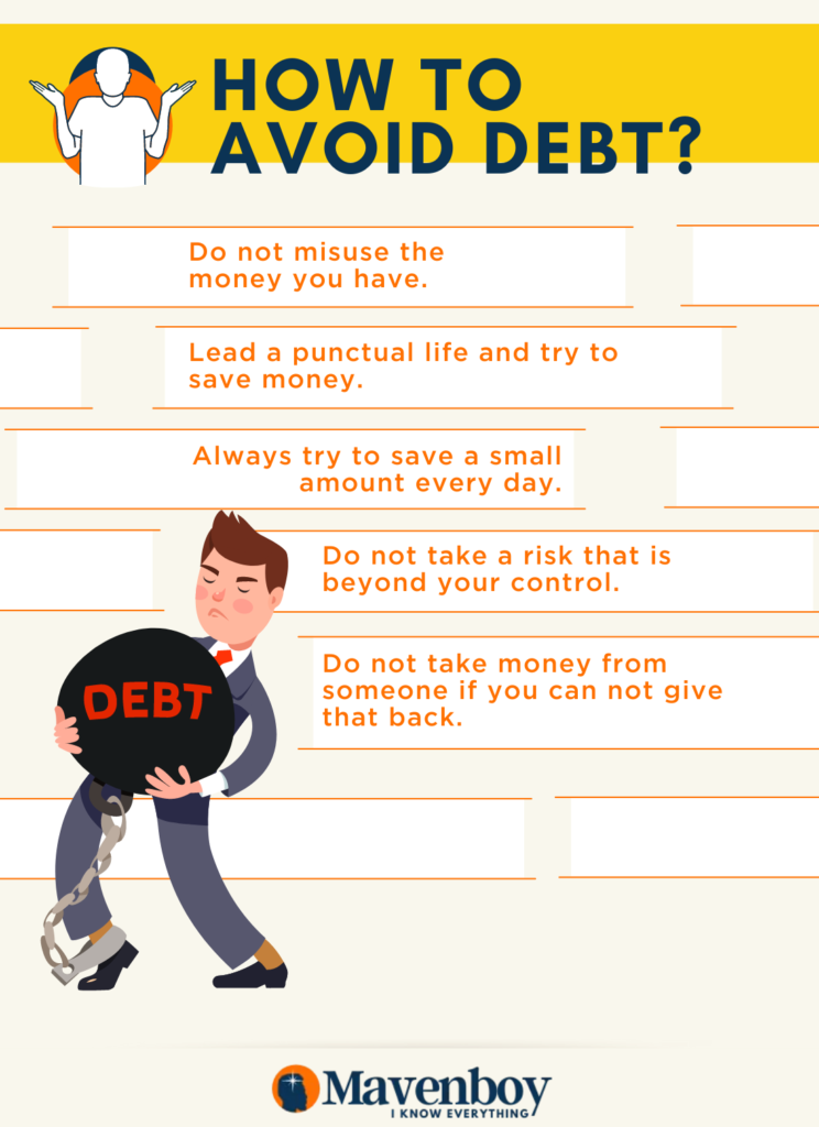 Avoid debt