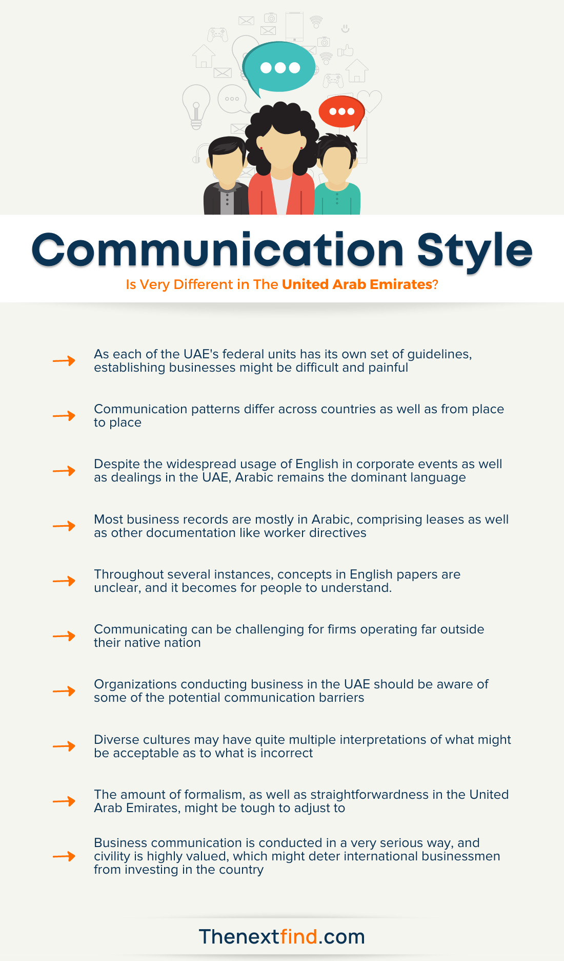 Communication Style Is Very Different Int the United Arab Emirates