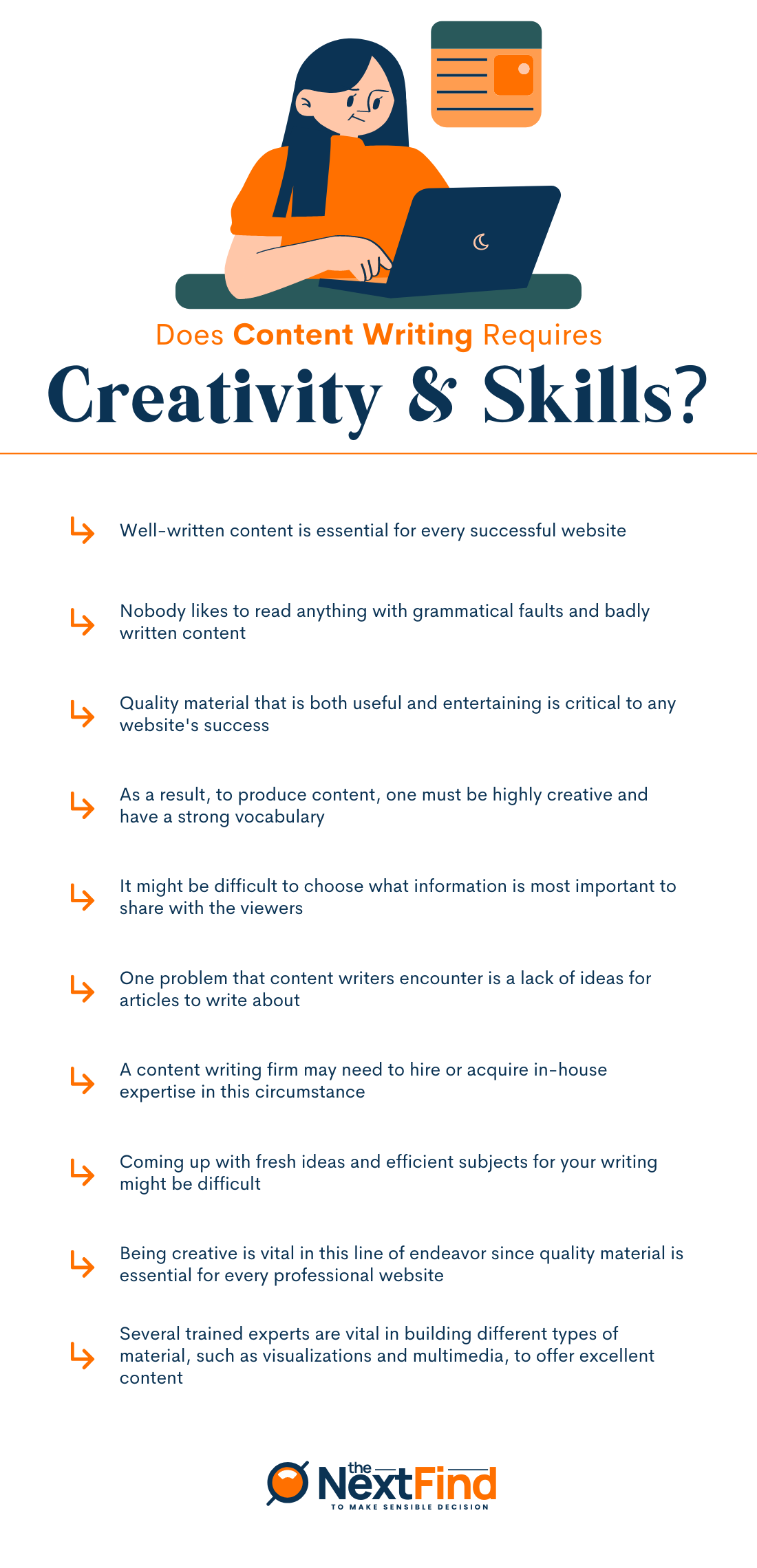 does content writing requires creativity skills