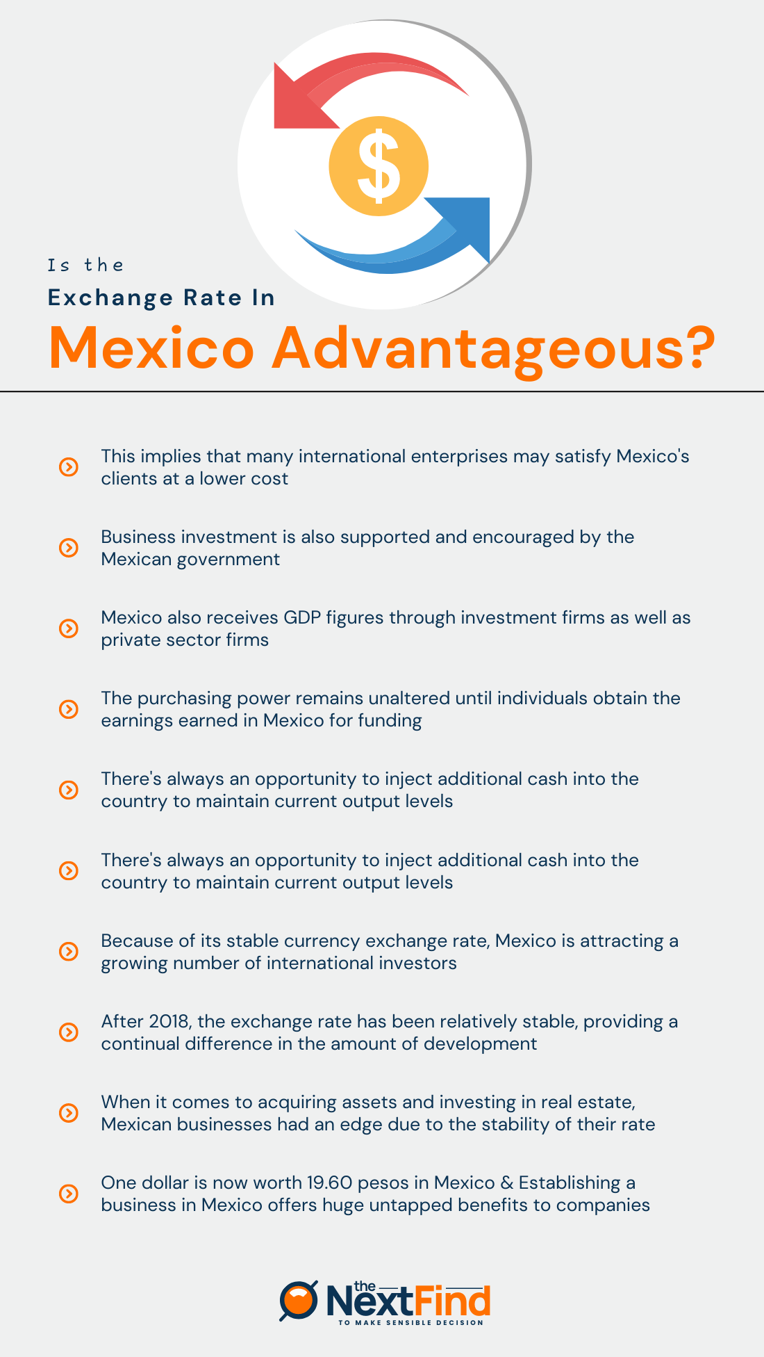 Is the Exchange Rate in Mexico Advantageous